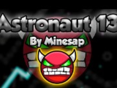 Geometry Dash Astronaut 13 background