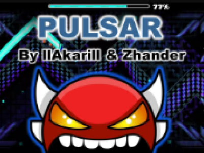 Geometry Dash Pulsar background