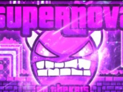 Geometry Dash Supernova background