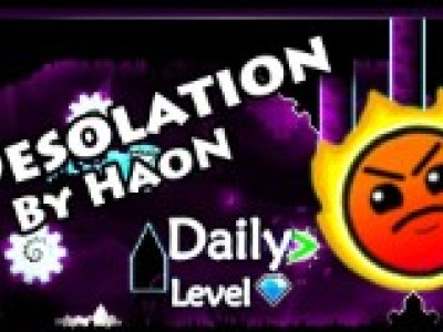 Geometry Dash Desolation background