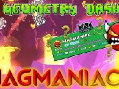 Geometry Dash Magmaniac background