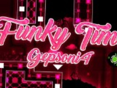 Geometry Dash Funky Time background