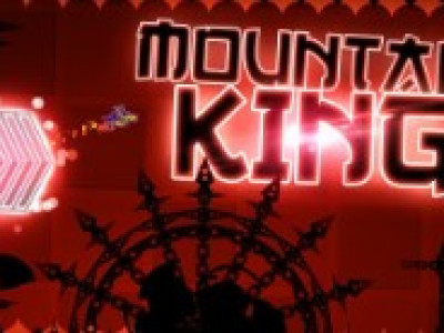 Geometry Dash Mountain King background