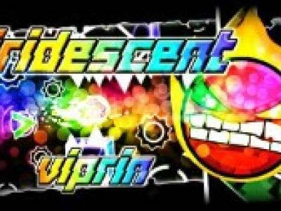 Geometry Dash: Iridescent background