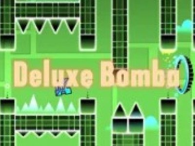 Geometry Dash Deluxe Bomba background