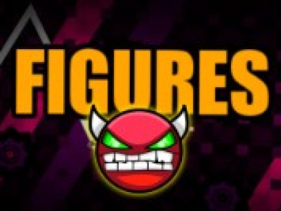 Geometry Dash Figures background