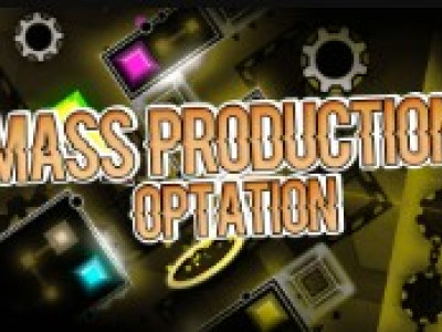 Geometry Dash Mass Production background