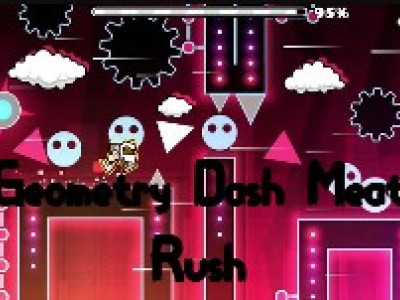 Geometry Dash Meat Rush background