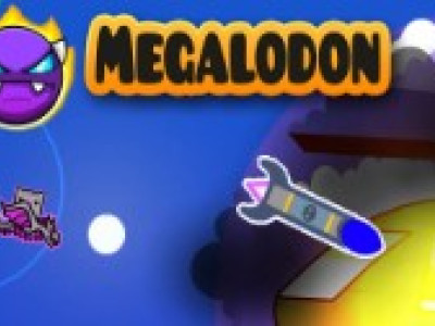 Geometry Dash Megalodon background