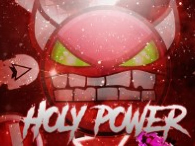Geometry Dash Holy Power background