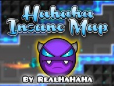 Geometry Dash Hahaha Hard Map background
