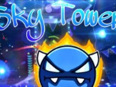 Geometry Dash Sky Tower background