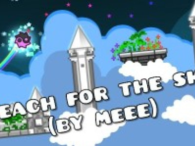 Geometry Dash Reach For The Skies background