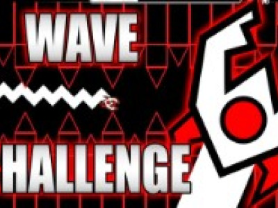Geometry Dash Wave Challenge background