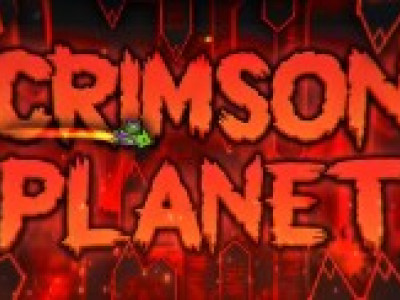 Geometry Dash Crimsoned Valley background