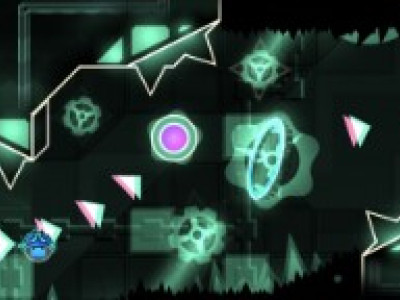 Geometry Dash bass boosted background