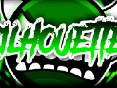 Geometry Dash Silhouette background