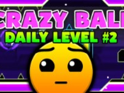 Geometry Dash Crazy Ball background