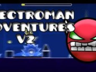 Geometry Dash Electroman Adventures background