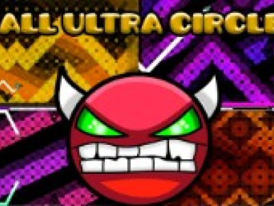 Geometry Dash Ultra Circles background