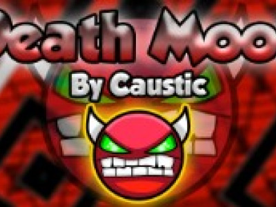 Geometry Dash Death Moon background
