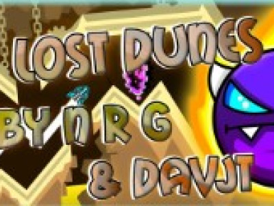 Geometry Dash Lost Dunes background