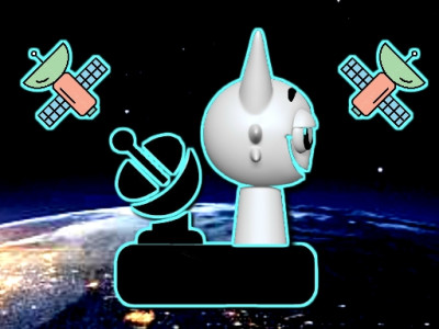 Sprunki Satellite Catcher background