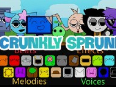 Sprunki scrunkly background