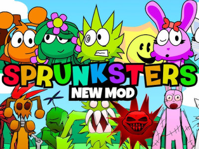 Sprunki Sprunksters background