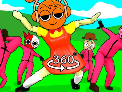 Squid Sprunki Dance Game background