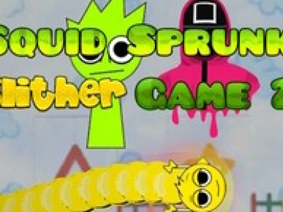 Squid Sprunki Slither Game background