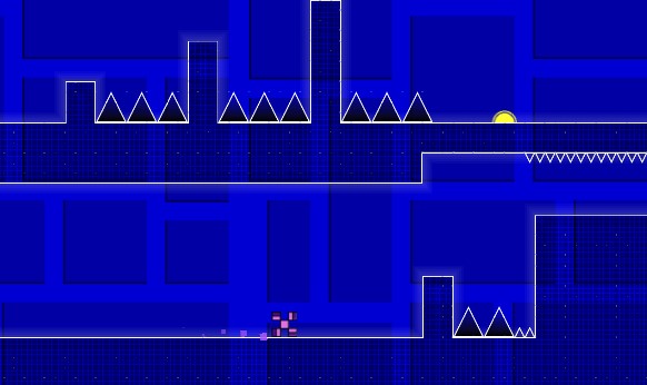 Geometry Dash Maze Maps screenshot